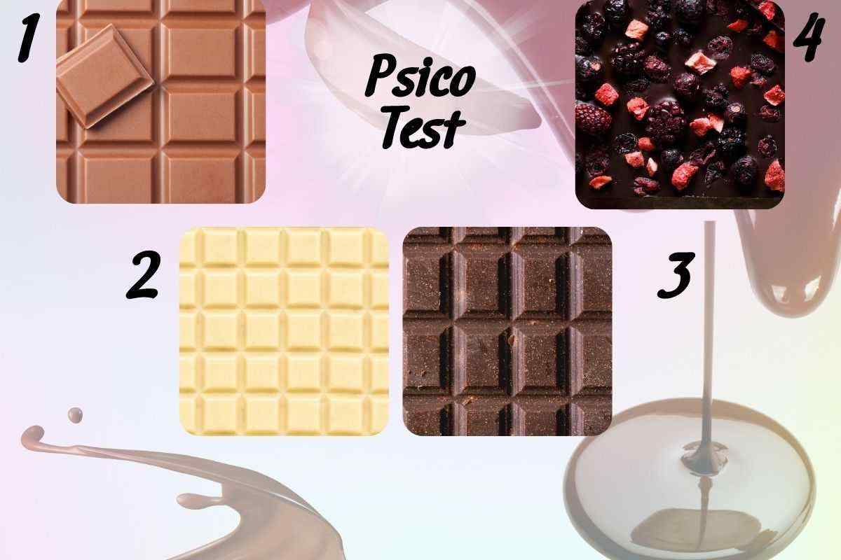 test personalità cioccolato