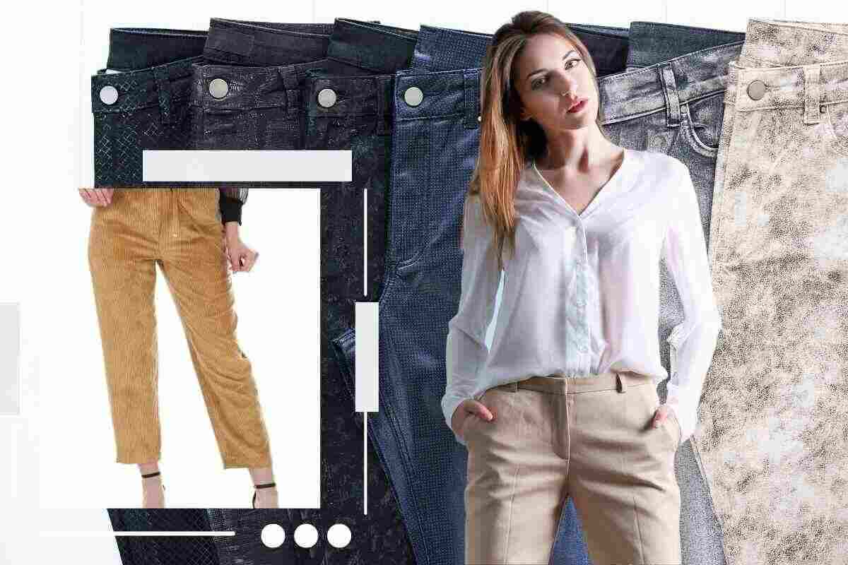 Pantaloni di moda in autunno