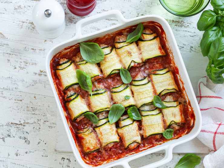 cannelloni di zucchine