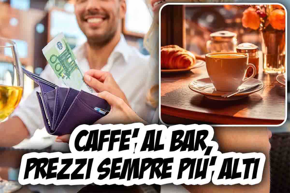 quanto costa caffè bar città italiane più care