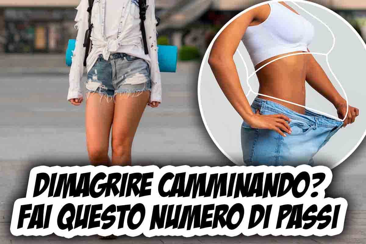 camminare per iniziare la dieta é un ottimo rimedio