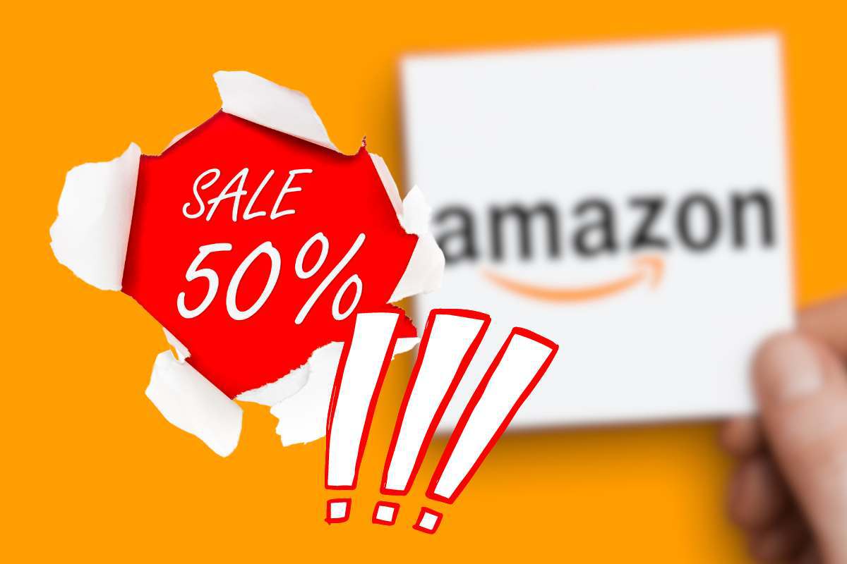 Amazon offre uno sconto del 50% su questo accessorio