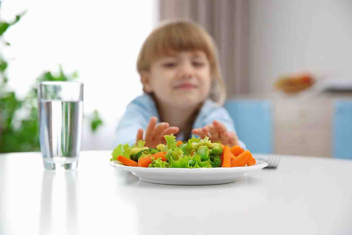 problema alimentare nei bambini 