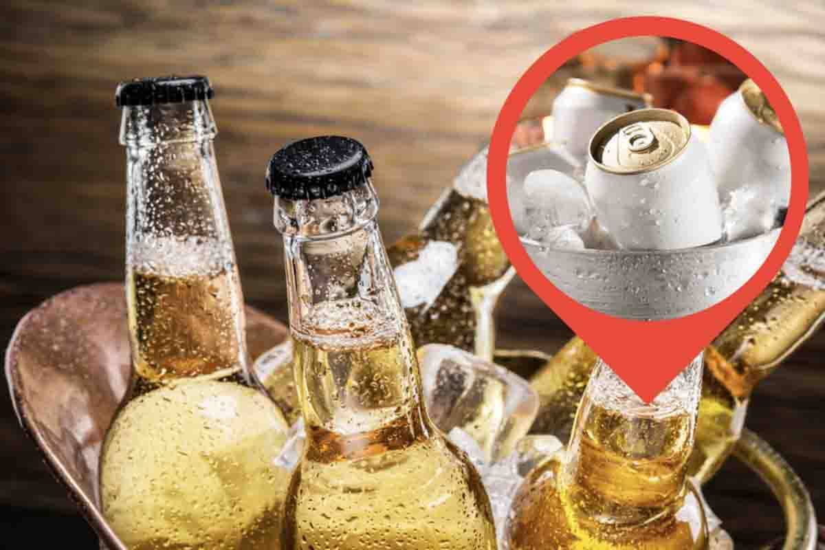 differenze birra in lattina e in bottiglia