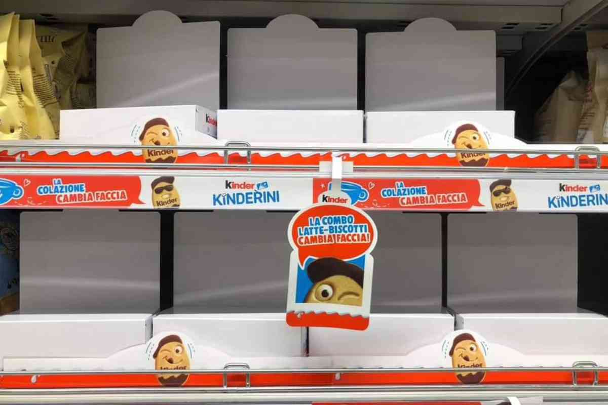 biscotti kinderini dove trovarli