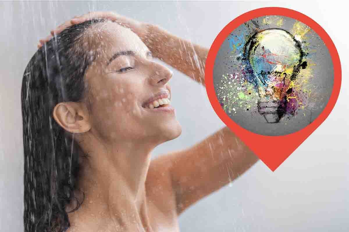 le idee sotto la doccia sono le migliori