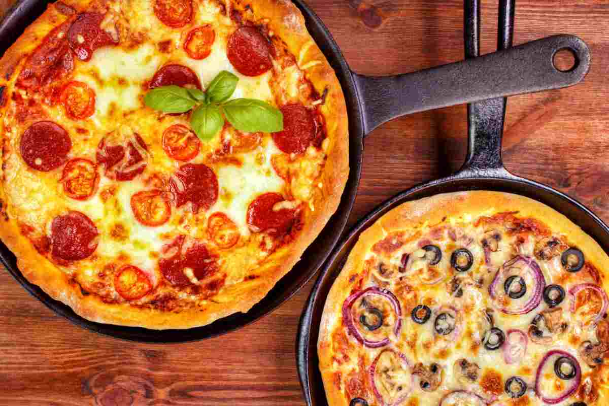 la ricetta della pizza furba in padella