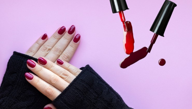 smalto di tendenza per novembre: rouge noir