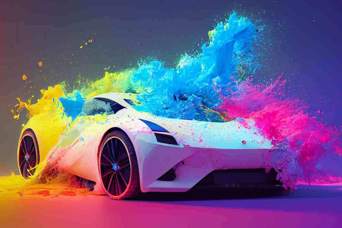 Auto colore meno rubato