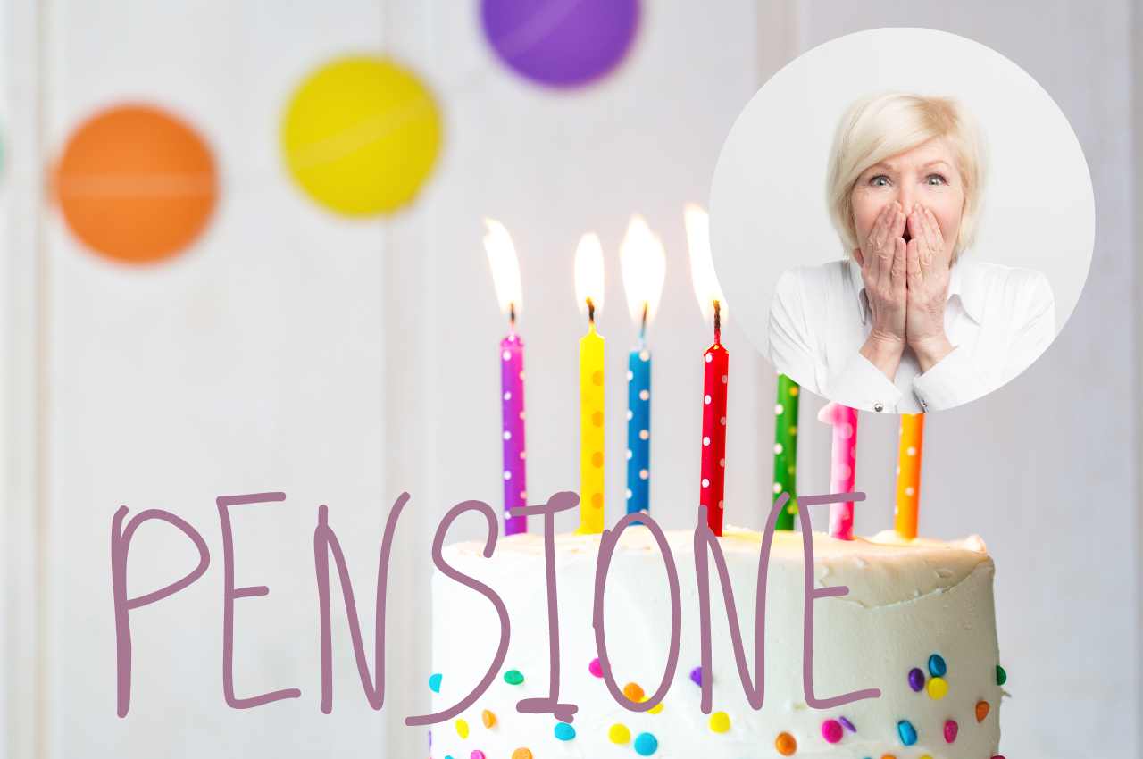 Pensione a 64 anni di età