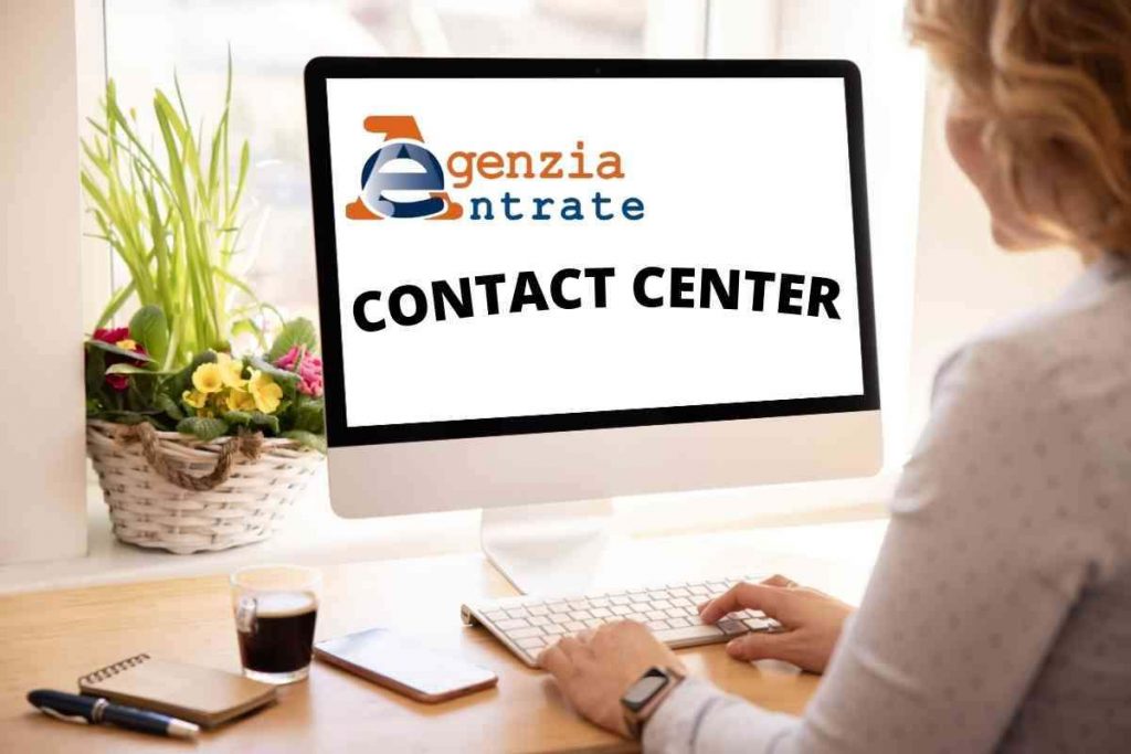 servizio contact center agenzia delle entrate