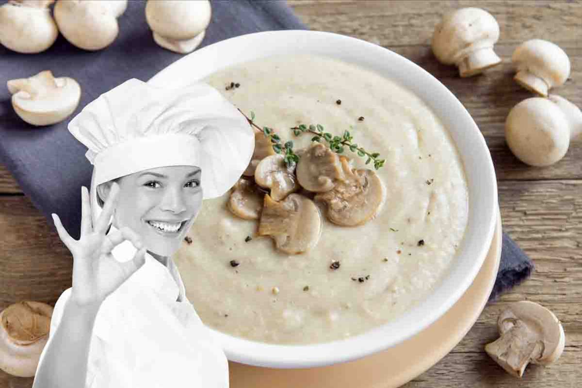 zuppa ai funghi ricetta