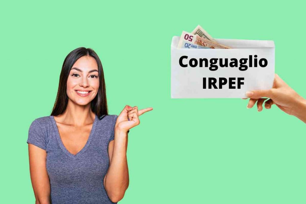 conguaglio IRPEF busta paga