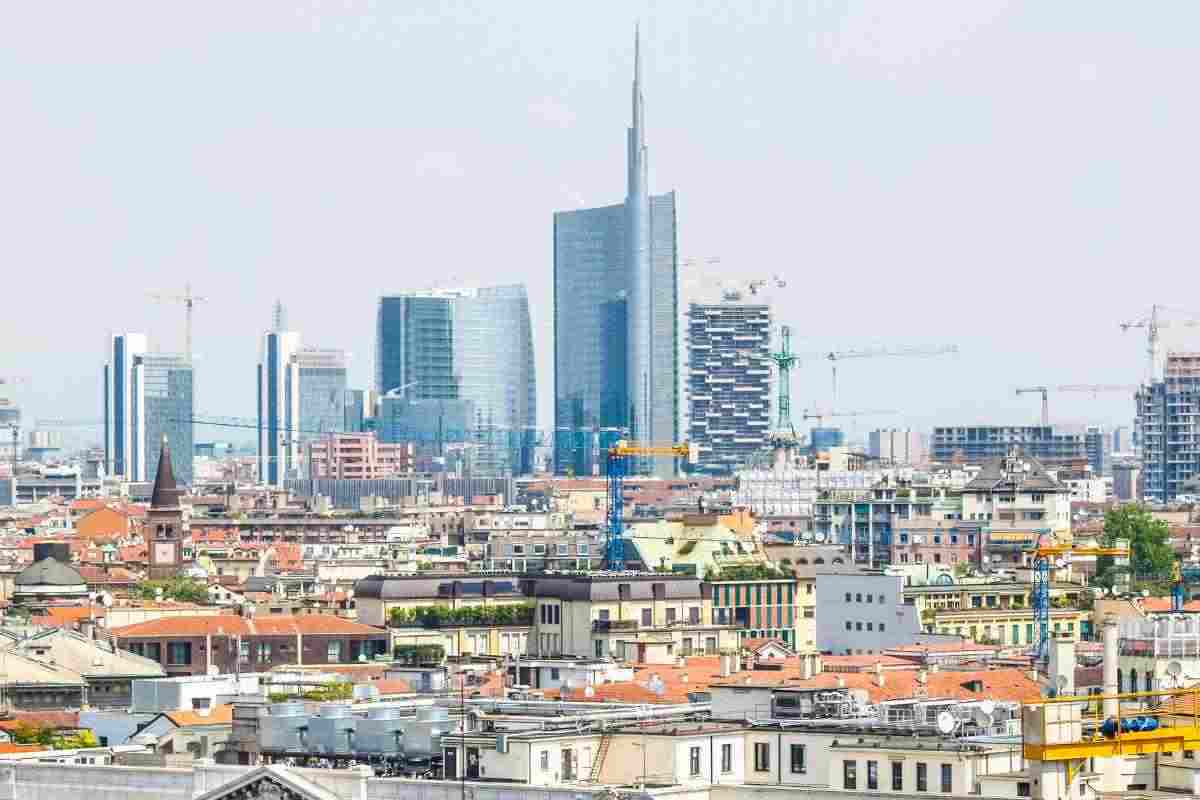 Milano e l'appartamento della Hunziker