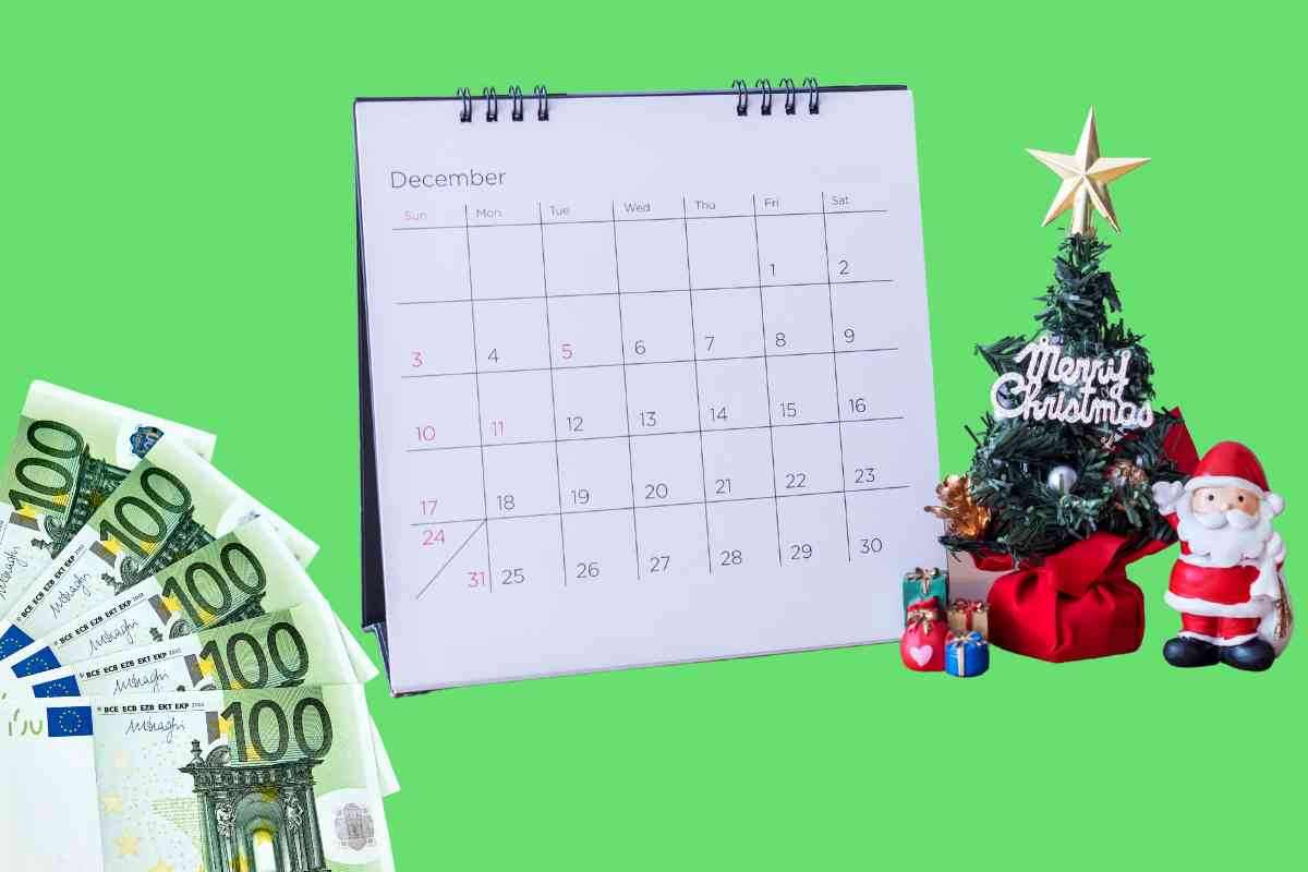 calcolo pagamento giorni di festa dicembre