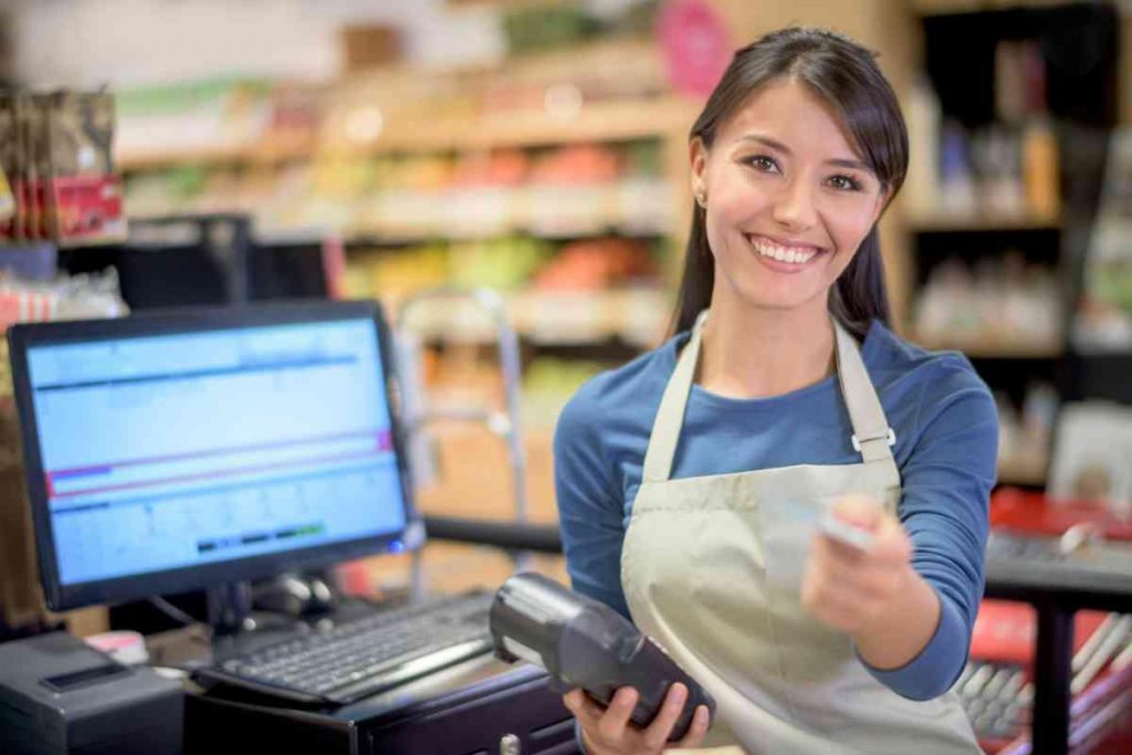 opportunista lavorative cassiere addetto vendita 