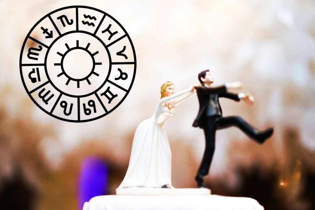 segni zodiacali negati per il matrimonio