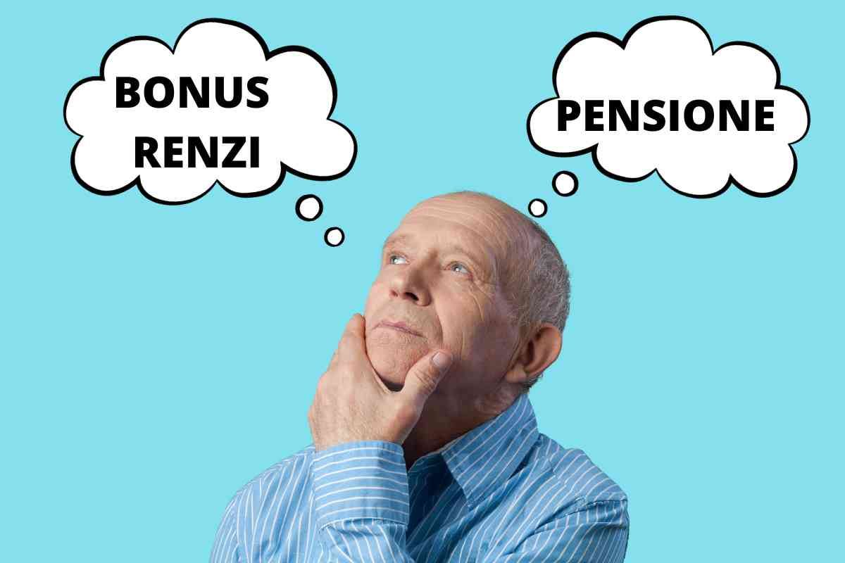 bonus Renzi e pensione
