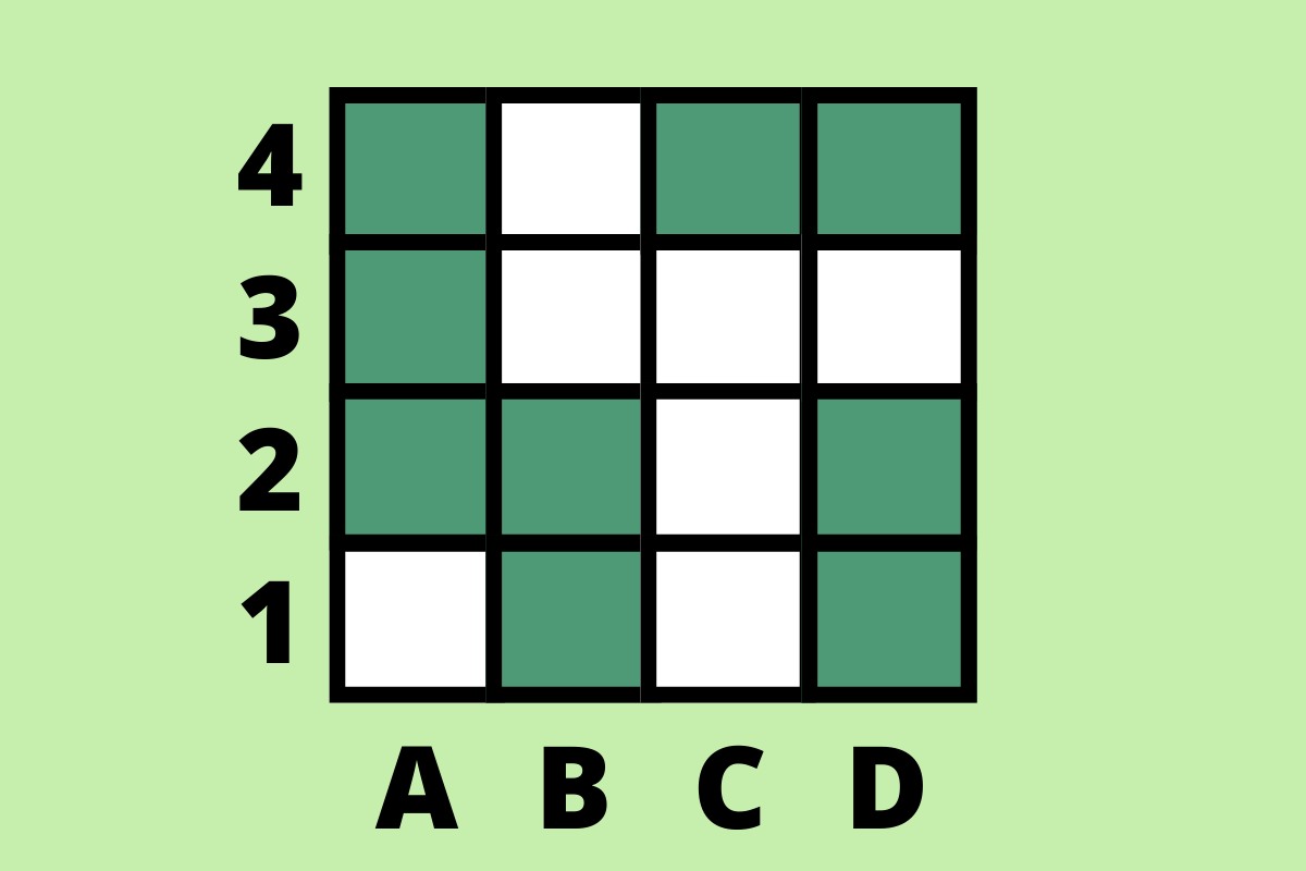 Enigma quadrato verde