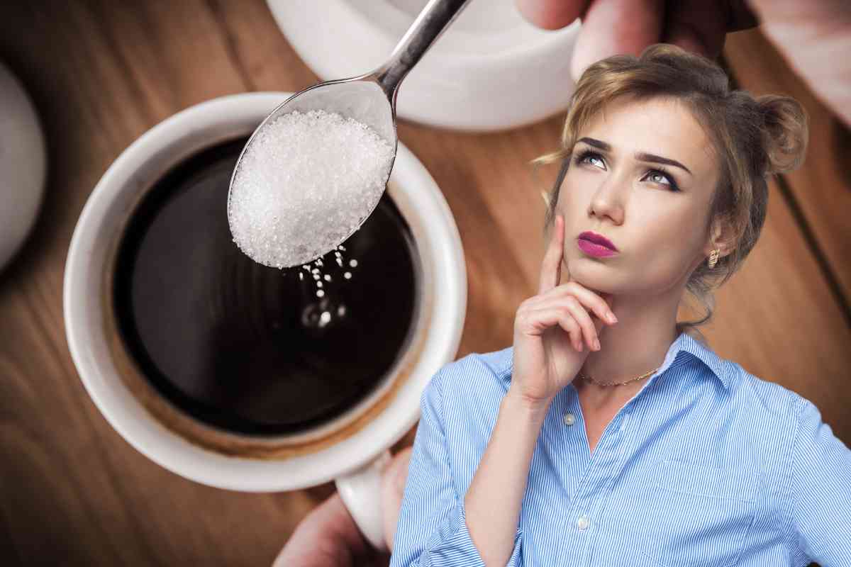 Caffè zuccherato non berlo