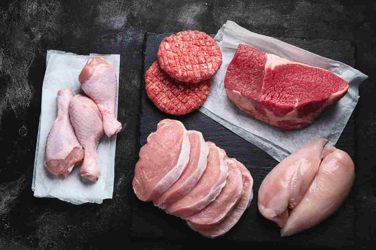 Carne cambia colore: spiegazione