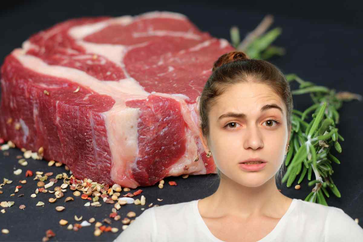 Carne cambia colore: motivi