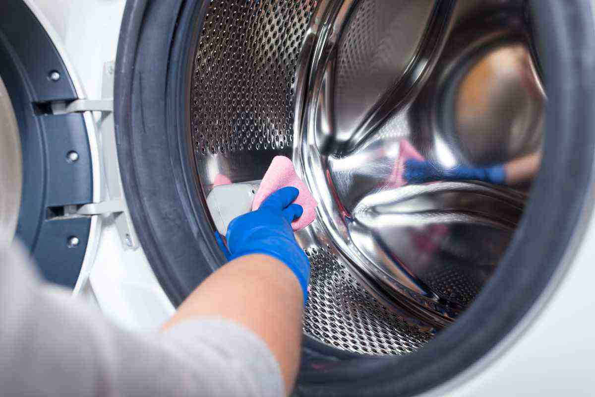 Come pulire interno lavatrice: rimedio