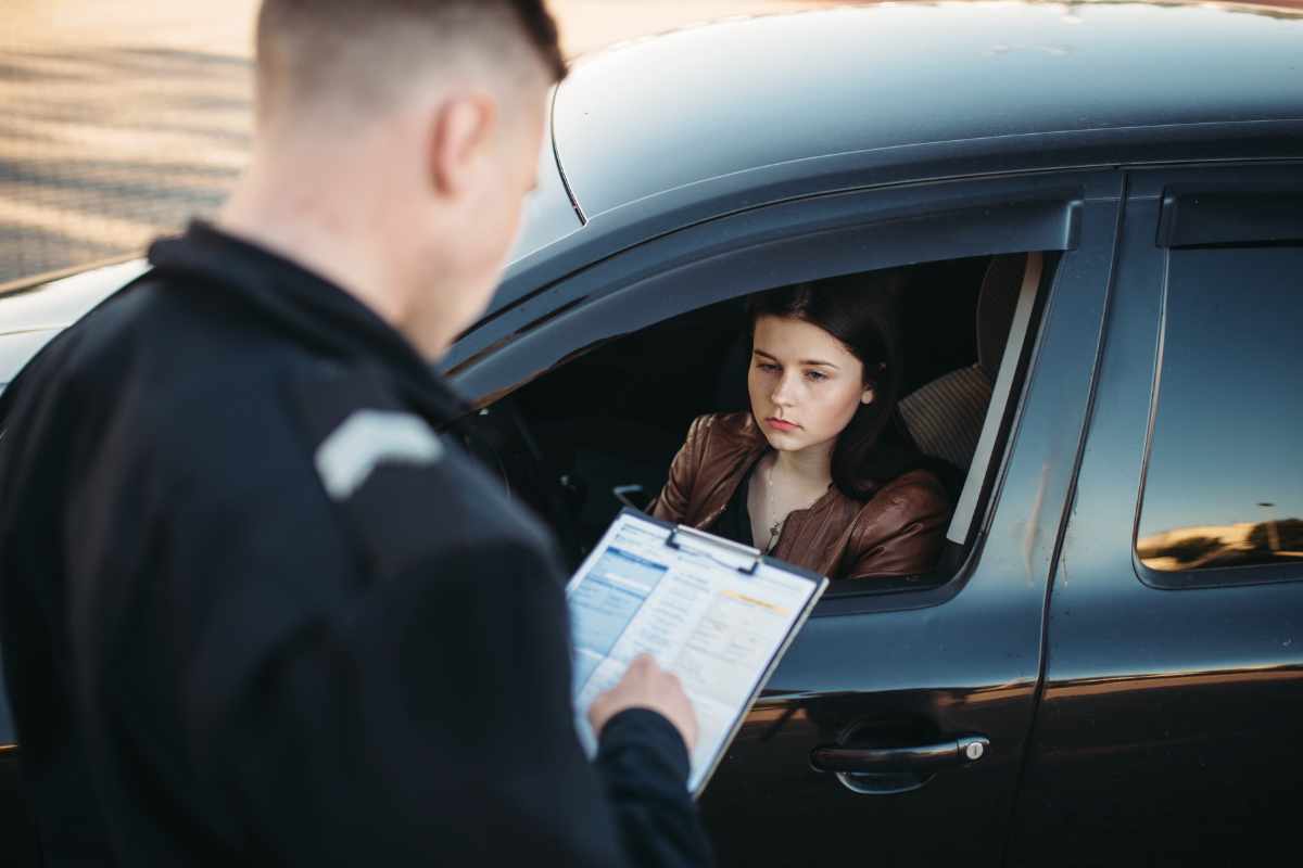 Auto genitori: attenzione multa