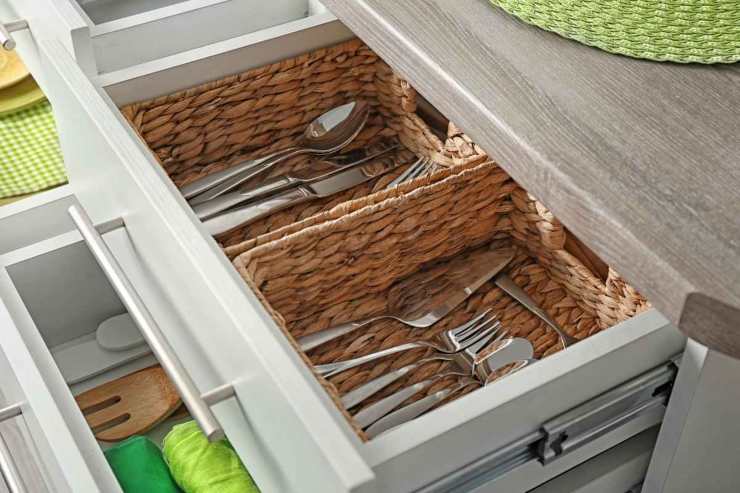 organizer per la cucina