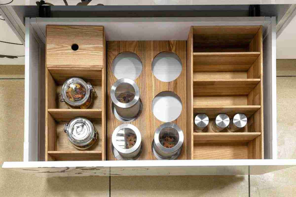 cucina credenza organizer