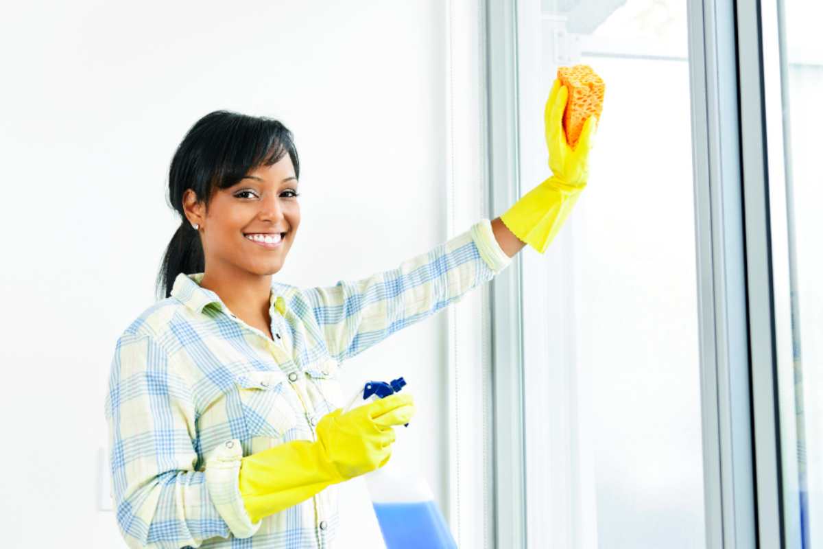 pulire binari finestra: nuova tecnica