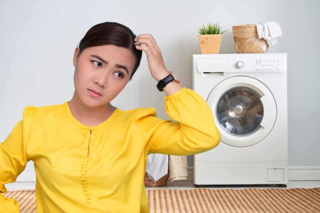 spia rossa lavatrice problema