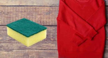 Rimuovere la lanugine dai vestiti è semplicissimo: sarà necessaria solo una spugna