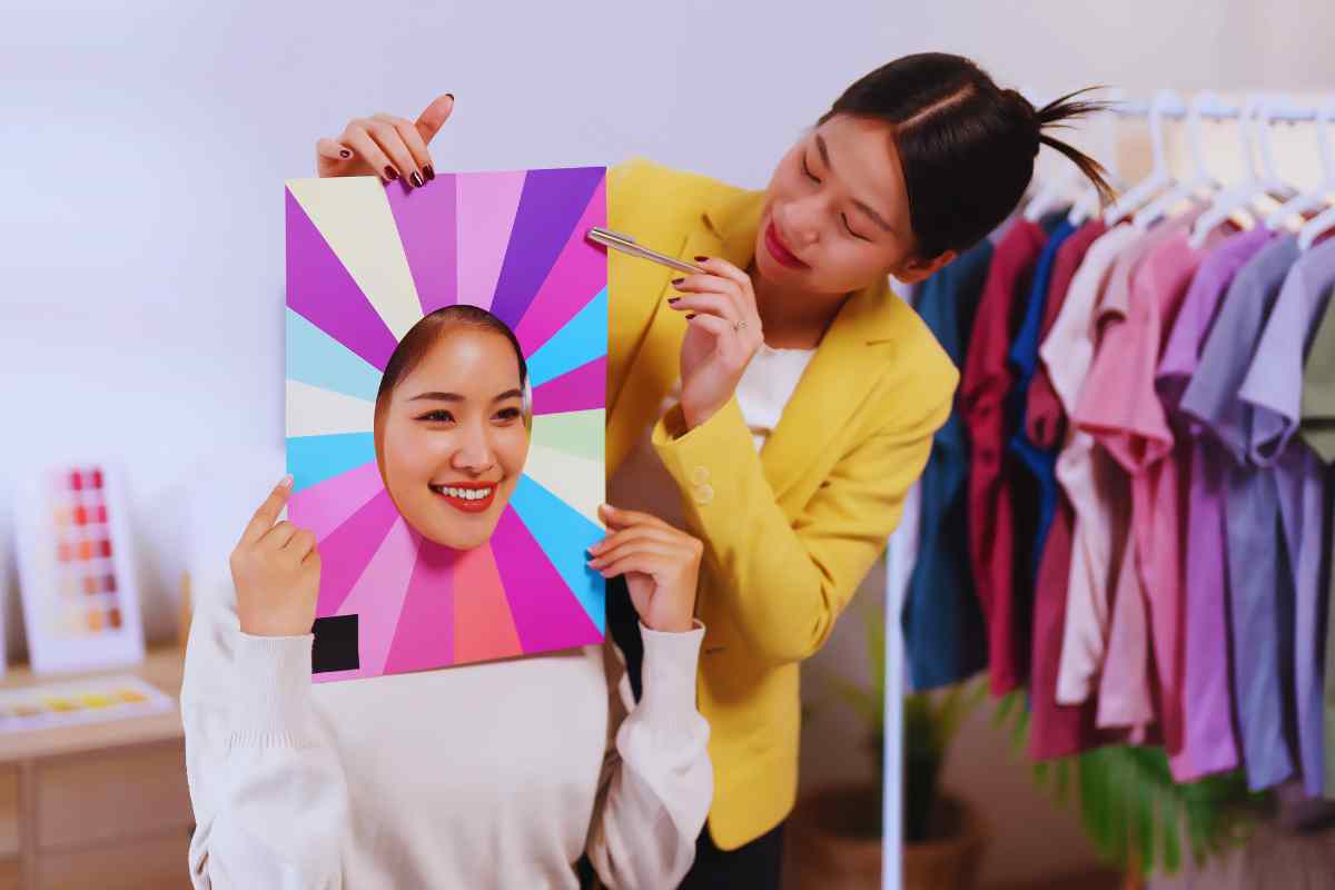 seduta di armocromia